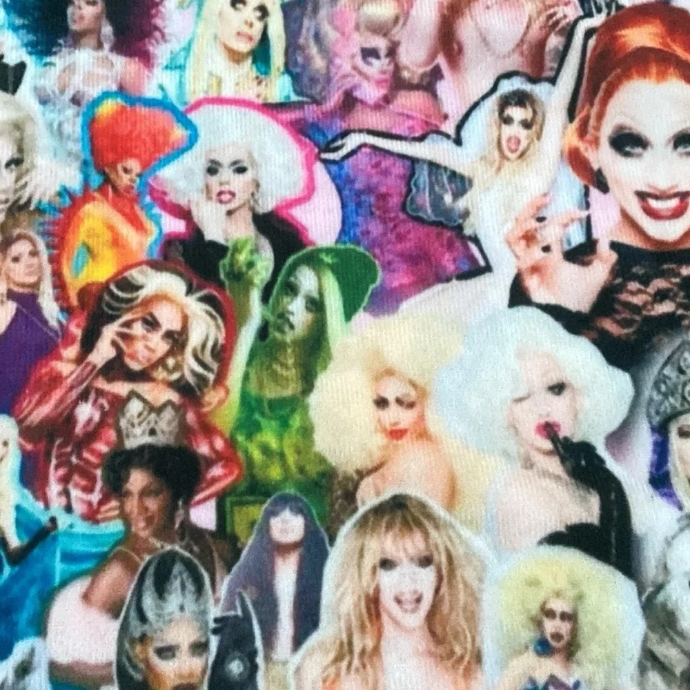 Drag Queens “Rupaul’s Drag Race” Pride Square Cotton Blend Pillowcase Sham